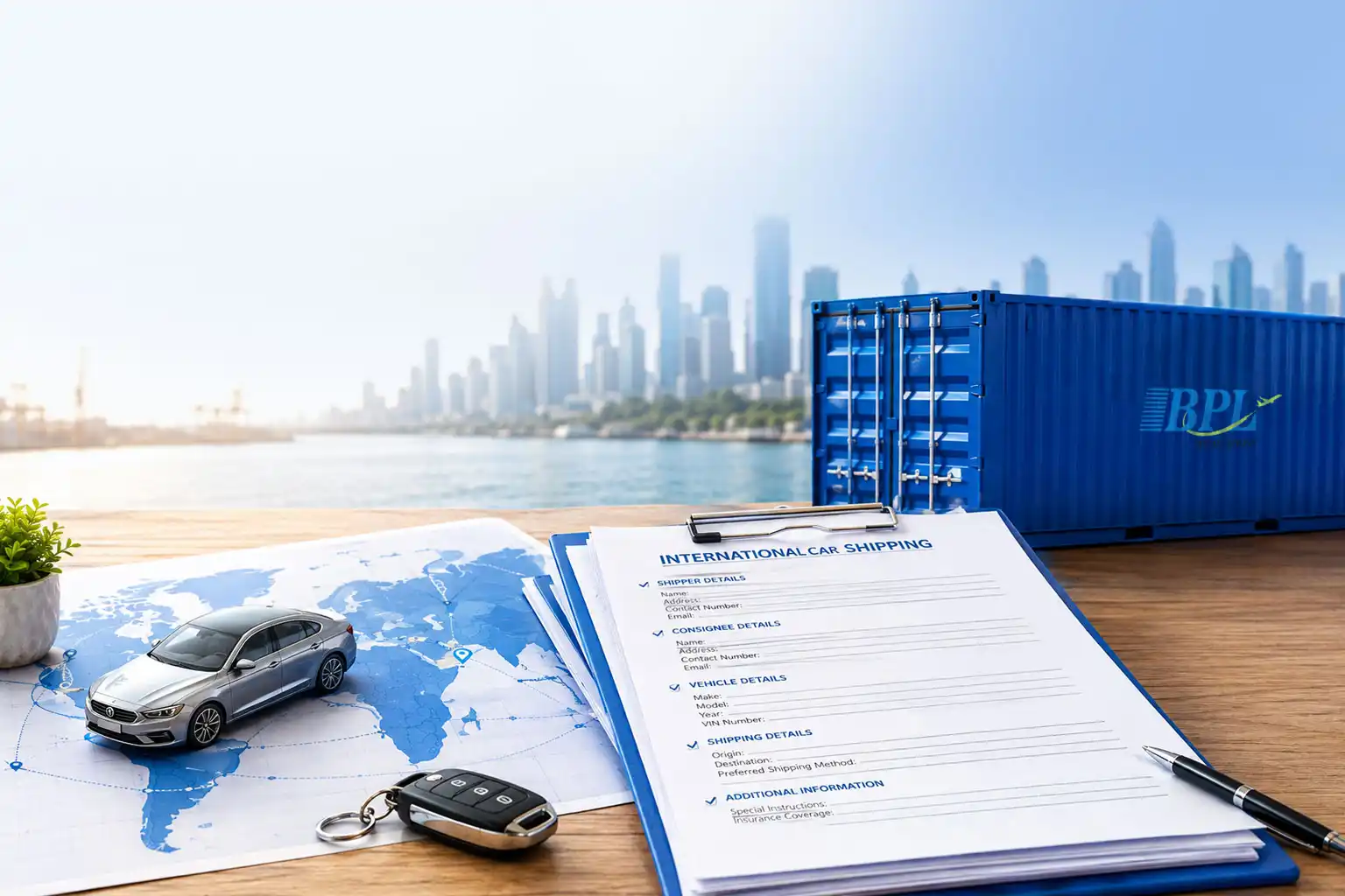 BPL Relocation Documents Required for International Car Shipping